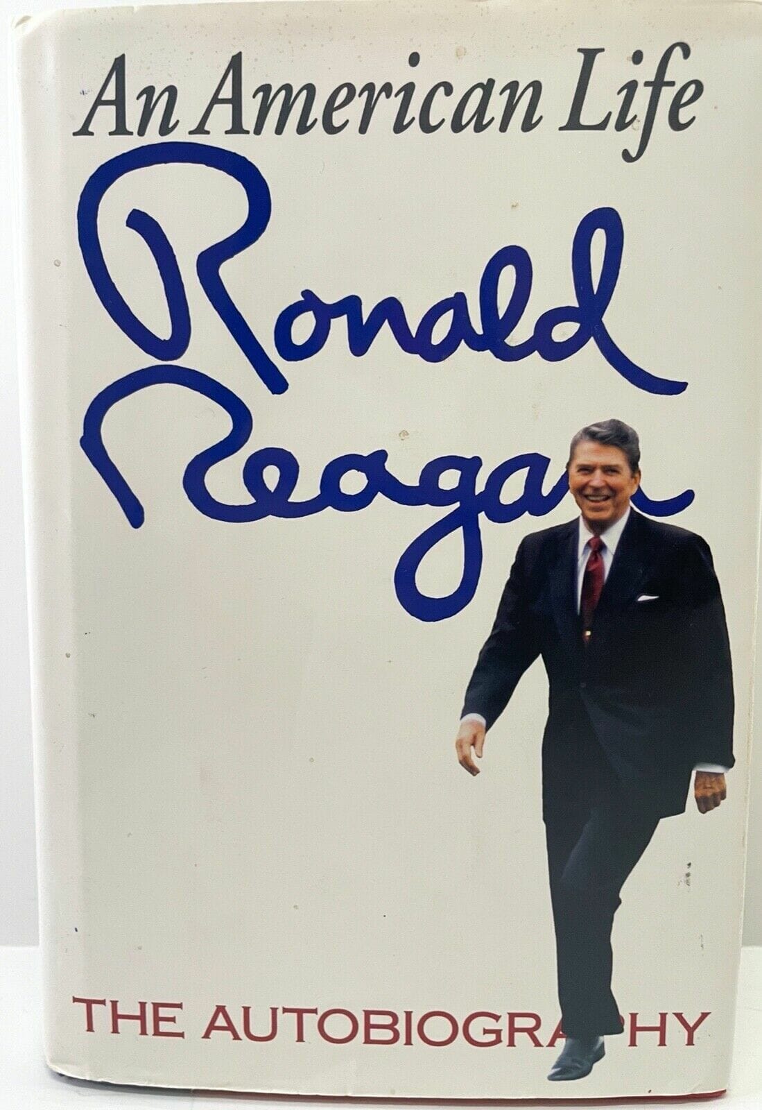 RONALD REAGAN Signed Autograph Autobiography An American Life First ...