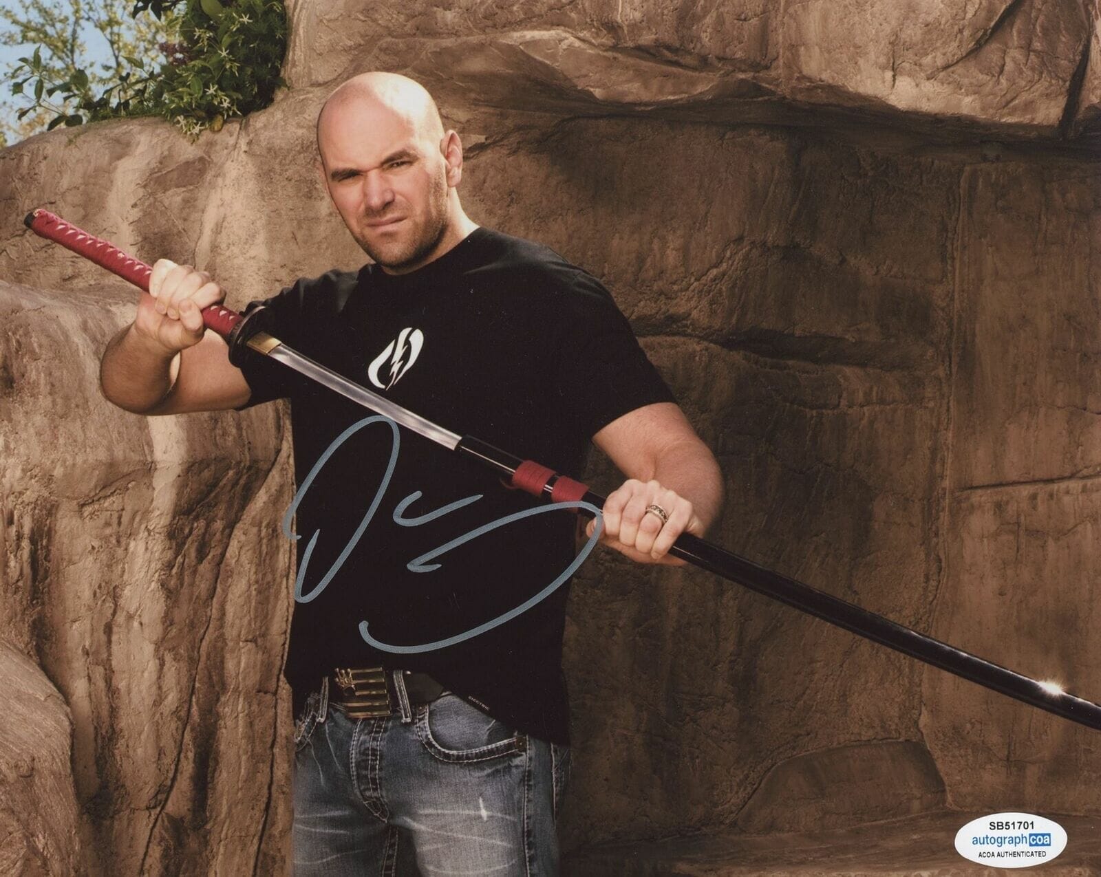 DANA WHITE SIGNED UFC PRESIDENT 8X10 PHOTO 4 ACOA COLLECTIBLE MEMORABILIA