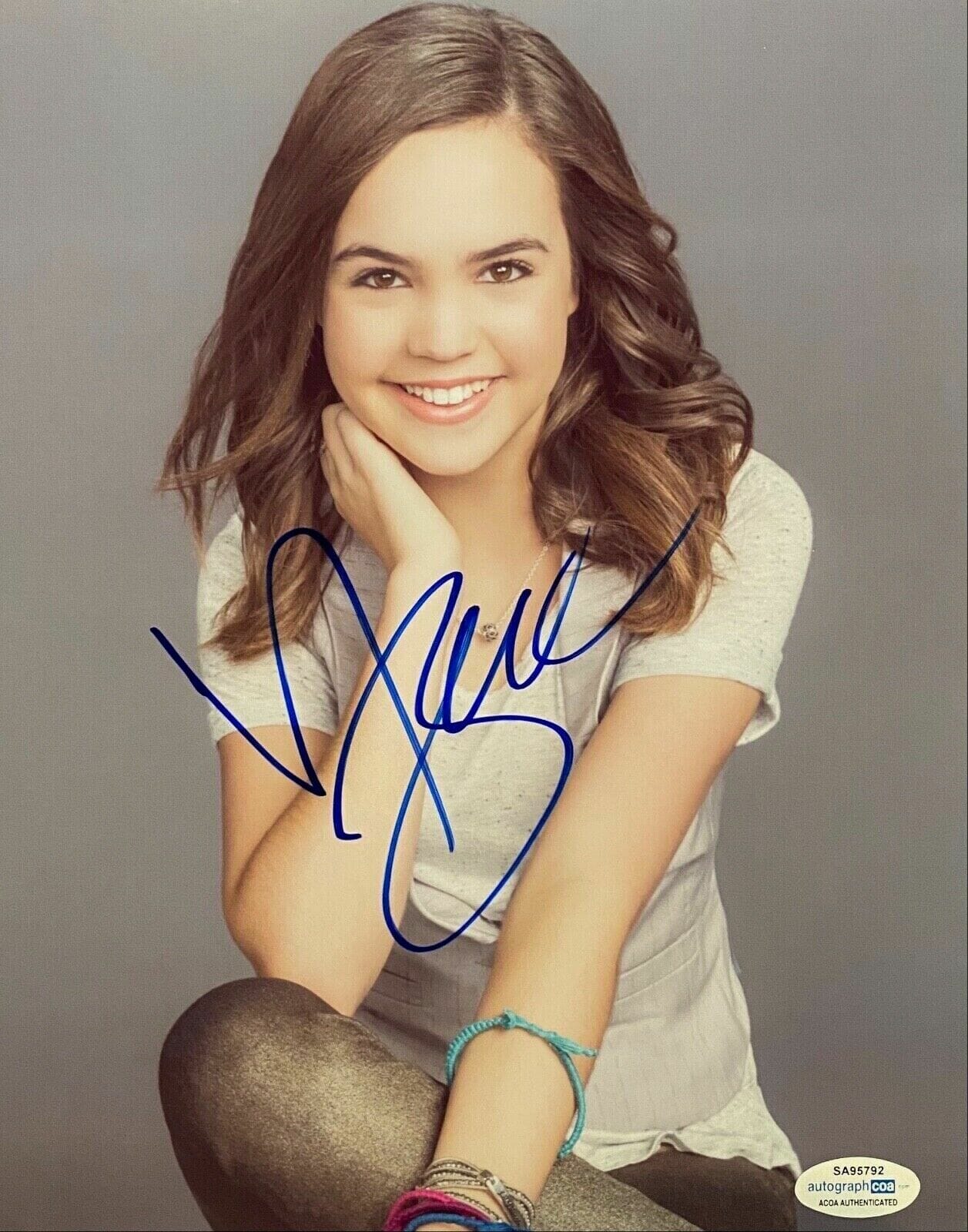 Bailee Madison Signed Autograph 8x10 Photo The Fosters Good Witch ACOA ...