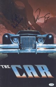 KYLE RICHARDS & RONNY COX SIGNED THE CAR 11×17 MOVIE POSTER HORROR ACOA COA COLLECTIBLE MEMORABILIA