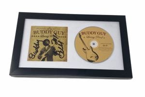 BUDDY GUY SIGNED AUTOGRAPHED LIVING PROOF FRAMED CD DISPLAY BLUES BECKETT COA COLLECTIBLE MEMORABILIA