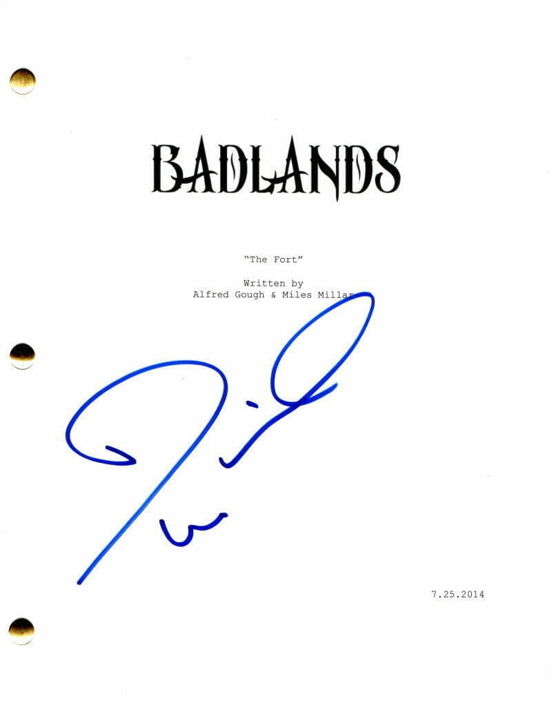 DANIEL WU SIGNED AUTOGRAPH INTO THE BADLANDS FULL PILOT SCRIPT - VERY ...