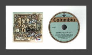 JOHN MAYER SIGNED AUTOGRAPH BORN & RAISED FRAMED CD DISPLAY READY TO HANG PSA COLLECTIBLE MEMORABILIA