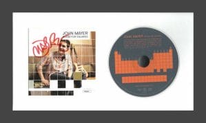 JOHN MAYER SIGNED AUTOGRAPH ROOM FOR SQUARES FRAMED CD DISPLAY READY TO HANG JSA COLLECTIBLE MEMORABILIA