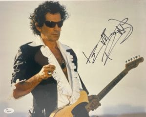 KEITH RICHARDS SIGNED AUTOGRAPH 11×14 PHOTO THE ROLLING STONES JSA LOA COLLECTIBLE MEMORABILIA