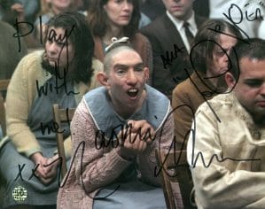 NAOMI GROSSMAN AMERICAN HORROR STORY “PLAY WITH ME!” SIGNED 8×10 PHOTO WWA 1 COLLECTIBLE MEMORABILIA