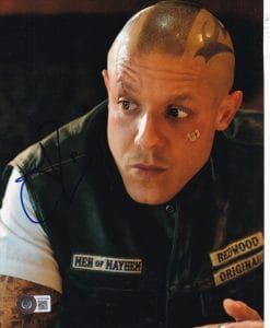 THEO ROSSI SIGNED (SONS OF ANARCHY) JUICE SOA 8X10 PHOTO BECKETT BAS BF81538 COLLECTIBLE MEMORABILIA