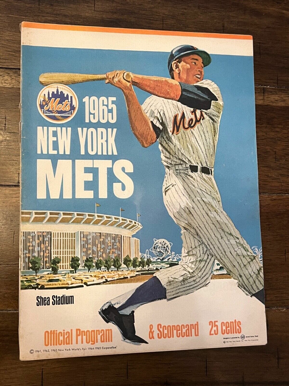 New York Mets 1965 Official Game Program Scorecard 5-30-65 vs Pitts ...