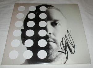 DALLAS GREEN SIGNED CITY AND COLOUR HURRY AND THE HARM VINYL RECORD JSA COLLECTIBLE MEMORABILIA