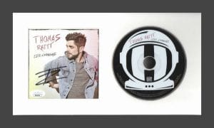 THOMAS RHETT SIGNED AUTOGRAPH LIFE CHANGES FRAMED CD DISPLAY – READY TO HANG JSA COLLECTIBLE MEMORABILIA