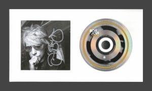 JON BON JOVI SIGNED AUTOGRAPH 2020 FRAMED CD DISPLAY – VERY RARE! READY TO HANG! COLLECTIBLE MEMORABILIA