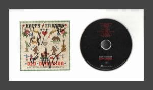 OLD DOMINION SIGNED AUTOGRAPH HAPPY ENDINGS FRAMED CD DISPLAY – READY TO HANG! COLLECTIBLE MEMORABILIA