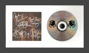 MY MORNING JACKET BAND SIGNED AUTOGRAPH IT STILL MOVES CD DISPLAY – JIM JAMES +4 COLLECTIBLE MEMORABILIA