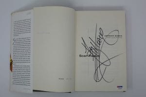 ANTHONY KIEDIS SIGNED AUTOGRAPH “SCAR TISSUE” BOOK – RED HOT CHILI PEPPERS PSA COLLECTIBLE MEMORABILIA