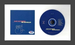 TIM REYNOLDS SIGNED AUTOGRAPH LIVE FRAMED CD DISPLAY – DAVE MATTHEWS BAND PSA COLLECTIBLE MEMORABILIA