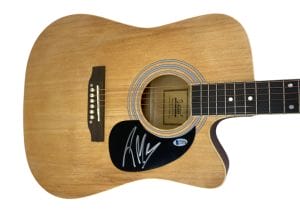 POST MALONE SIGNED AUTOGRAPHED FULL SIZE ACOUSTIC GUITAR BECKETT COA COLLECTIBLE MEMORABILIA