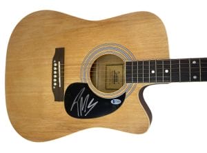 POST MALONE SIGNED AUTOGRAPHED FULL SIZE ACOUSTIC GUITAR BECKETT COA COLLECTIBLE MEMORABILIA