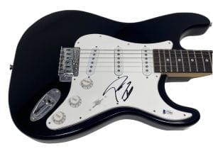 POST MALONE SIGNED AUTOGRAPHED ELECTRIC GUITAR BECKETT HOLLYWOOD’S BLEEDING COA COLLECTIBLE MEMORABILIA