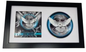 HOLLYWOOD UNDEAD BAND SIGNED AUTOGRAPH NEW EMPIRE, VOL. 1 FRAMED CD DISPLAY ACOA COLLECTIBLE MEMORABILIA