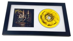 PANIC! AT THE DISCO SIGNED VICES & VIRTUES FRAMED CD BRENDON URIE +3 ACOA COA COLLECTIBLE MEMORABILIA