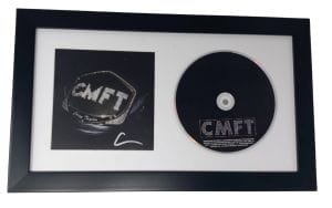 COREY TAYLOR SIGNED AUTOGRAPHED CMFT FRAMED CD MATTED DISPLAY SLIPKNOT ACOA COA COLLECTIBLE MEMORABILIA