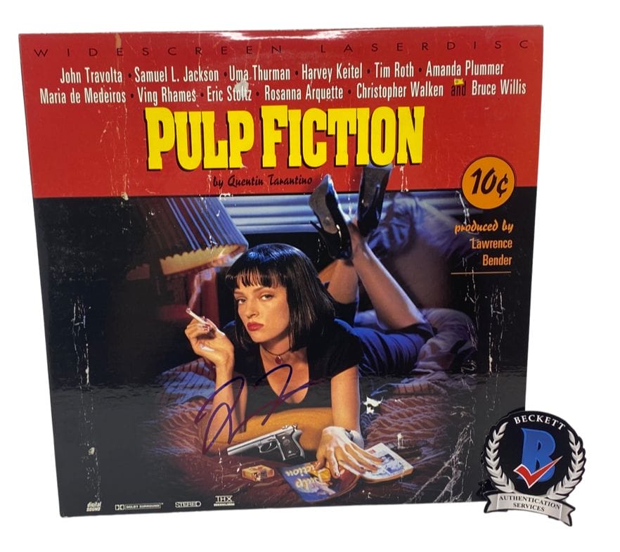 Rare And Signed Pulp Fiction Memorabilia Autographia 