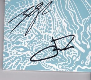 TWENTY ONE 21 PILOTS SIGNED SCALED AND ICY ART CARD CD AUTOGRAPH AUTO E COLLECTIBLE MEMORABILIA