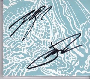 TWENTY ONE 21 PILOTS SIGNED SCALED AND ICY ART CARD CD AUTOGRAPH AUTO D COLLECTIBLE MEMORABILIA