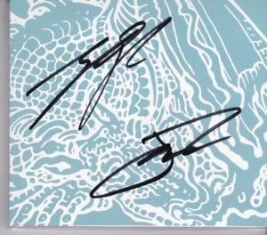 TWENTY ONE 21 PILOTS SIGNED SCALED AND ICY ART CARD CD AUTOGRAPH AUTO C COLLECTIBLE MEMORABILIA