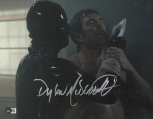 DYLAN MCDERMOTT SIGNED 11X14 PHOTO AMERICAN HORROR STORY AUTOGRAPH BECKETT 6 COLLECTIBLE MEMORABILIA