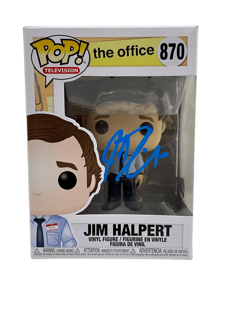 JOHN KRASINSKI JIM HALPERT SIGNED THE OFFICE FUNKO 870 AUTOGRAPH ...