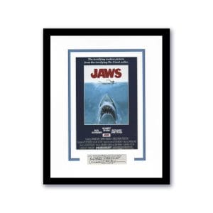 RICHARD DREYFUSS “JAWS” AUTOGRAPH SIGNED CUSTOM FRAMED 11×14 MATTED DISPLAY ACOA COLLECTIBLE MEMORABILIA