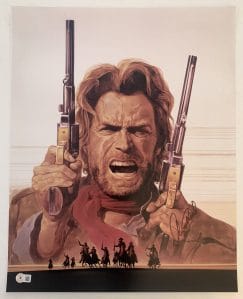 CLINT EASTWOOD SIGNED AUTOGRAPHED 16×20 JOSEY WALES PHOTO BECKETT CERTIFIED #5 COLLECTIBLE MEMORABILIA
