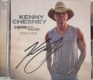 KENNY CHESNEY SIGNED AUTOGRAPH “HERE AND NOW DELUXE” CD JSA COA COLLECTIBLE MEMORABILIA