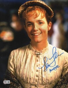LEA THOMPSON SIGNED 11X14 PHOTO BACK TO THE FUTURE AUTOGRAPH BECKETT WITNESS 9 COLLECTIBLE MEMORABILIA
