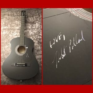GFA GUIDED BY VOICES * ROBERT POLLARD * SIGNED ACOUSTIC GUITAR R3 COA COLLECTIBLE MEMORABILIA
