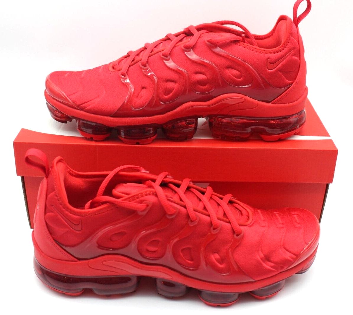 Nike Air Vapormax Plus Triple Red CW6973-600 Mens New Size 11 Brand New ...