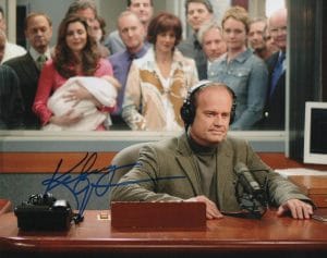 KELSEY GRAMMER SIGNED AUTOGRAPH 8×10 PHOTO – DR FRASIER CRANE CHEERS TOY STORY 2 COLLECTIBLE MEMORABILIA