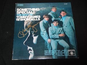TOMMY JAMES AND THE SHONDELLS SIGNED SOMETHING SPECIAL! VINYL ALBUM
 COLLECTIBLE MEMORABILIA