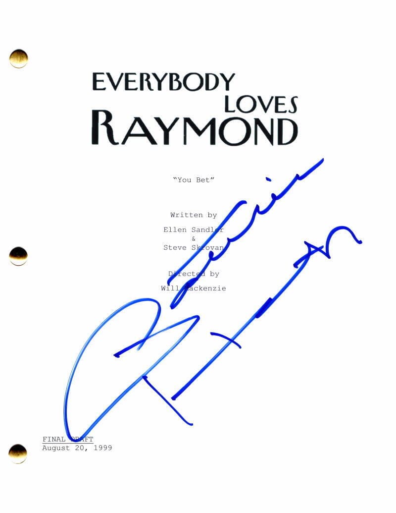 Patricia Heaton Signed Autograph Everybody Loves Raymond Full Pilot ...