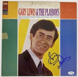 GARY LEWIS & THE PLAYBOYS SIGNED AUTOGRAPH VINYL ALBUM ACOA COA SELF TITLED COLLECTIBLE MEMORABILIA