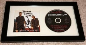 FLORIDA GEORGIA LINE SIGNED HERE’S TO THE GOOD TIMES FRAMED CD W/EXACT PROOF
 COLLECTIBLE MEMORABILIA