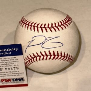 PRINCE FIELDER (TEXAS RANGERS) SIGNED OFFICIAL MLB BASEBALL W/ PSA COA
 COLLECTIBLE MEMORABILIA