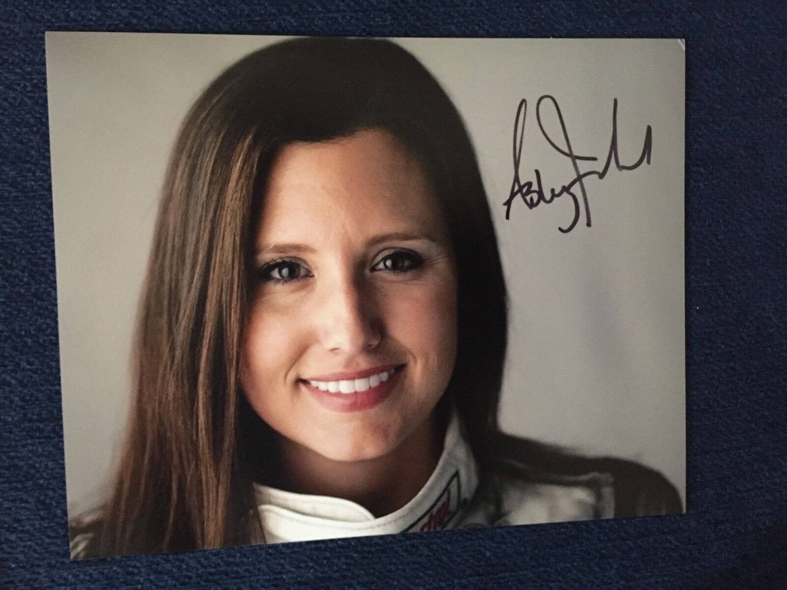 Ashley Force Hood Signed 8 X 10 Photo Nhra Funny Car Autographed Opens ...