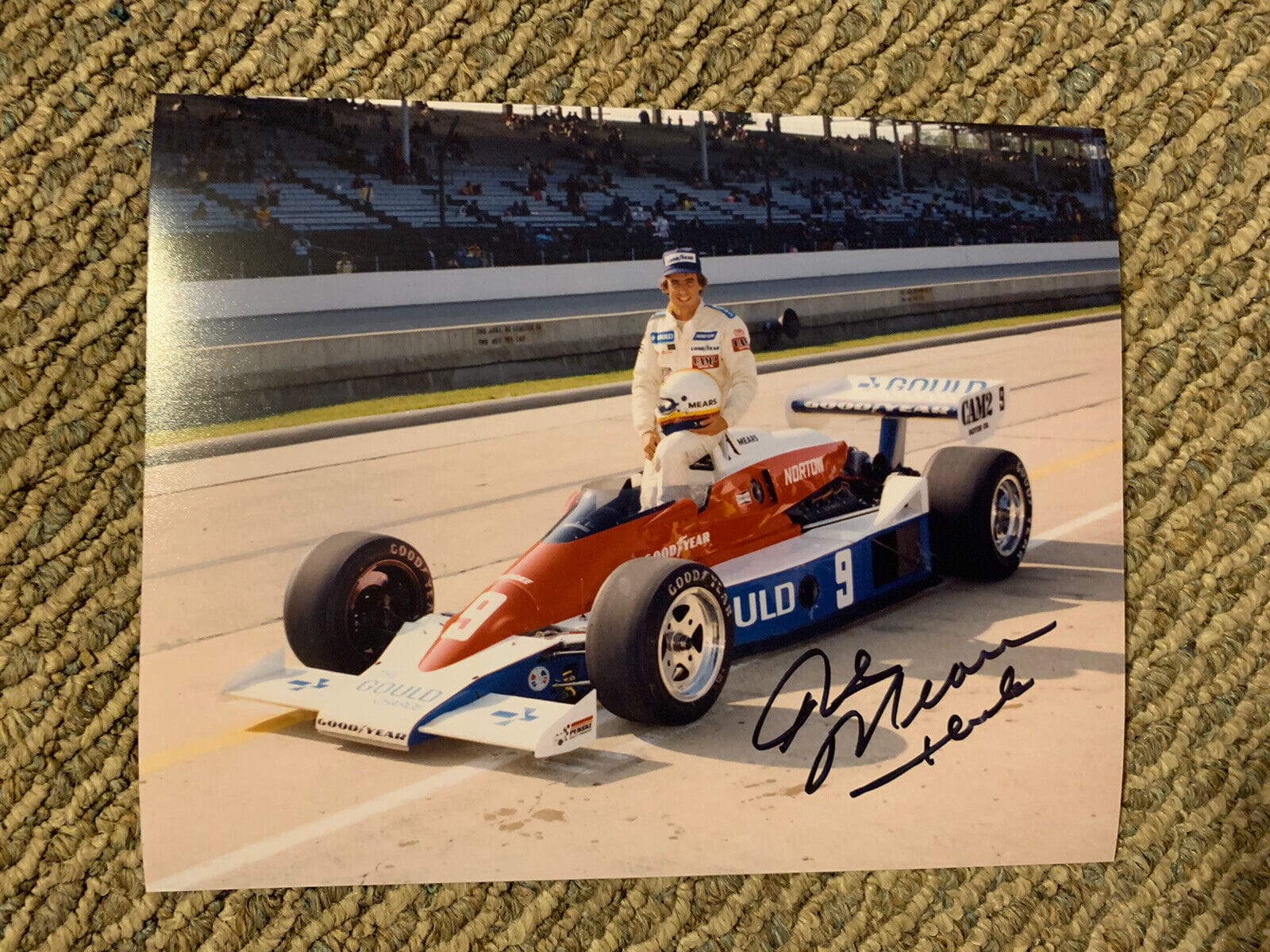 Rick Mears Signed Indy 500 Indianapolis 8 X 10 Photo Autographed 1979 ...